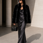 BLACK MINK FUR JACKET