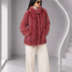PINK MINK FUR JACKET