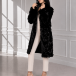 BLACK MINK FUR JACKET
