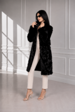 BLACK MINK FUR JACKET