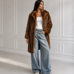 CINNAMON MINK FUR JACKET