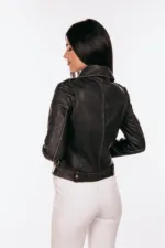 BIKER LEATHER JACKET - Image 5