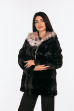 BLACK MINK AND LYNX FUR JACKET
