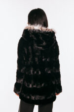 BLACK MINK AND LYNX FUR JACKET