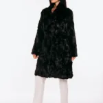 BLACK MINK FUR JACKET
