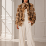 GOLDEN FOX FUR JACKET