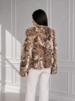 SHORT LYNX FUR JACKET - Image 2