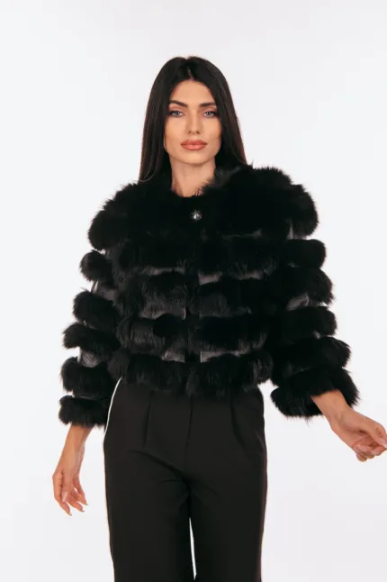 SHORT-BLACK-FOX-FUR-JACKET