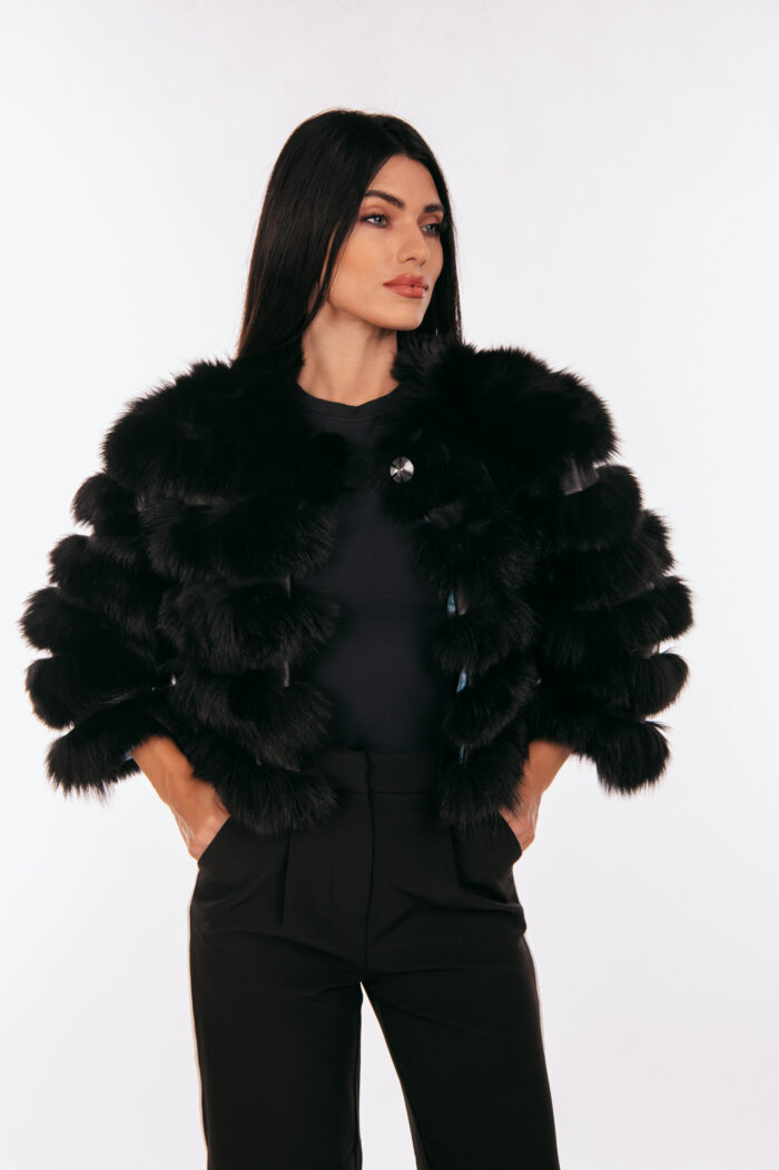 SHORT-BLACK-FOX-FUR-JACKET