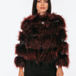 SHORT RED FOX FUR JACKET