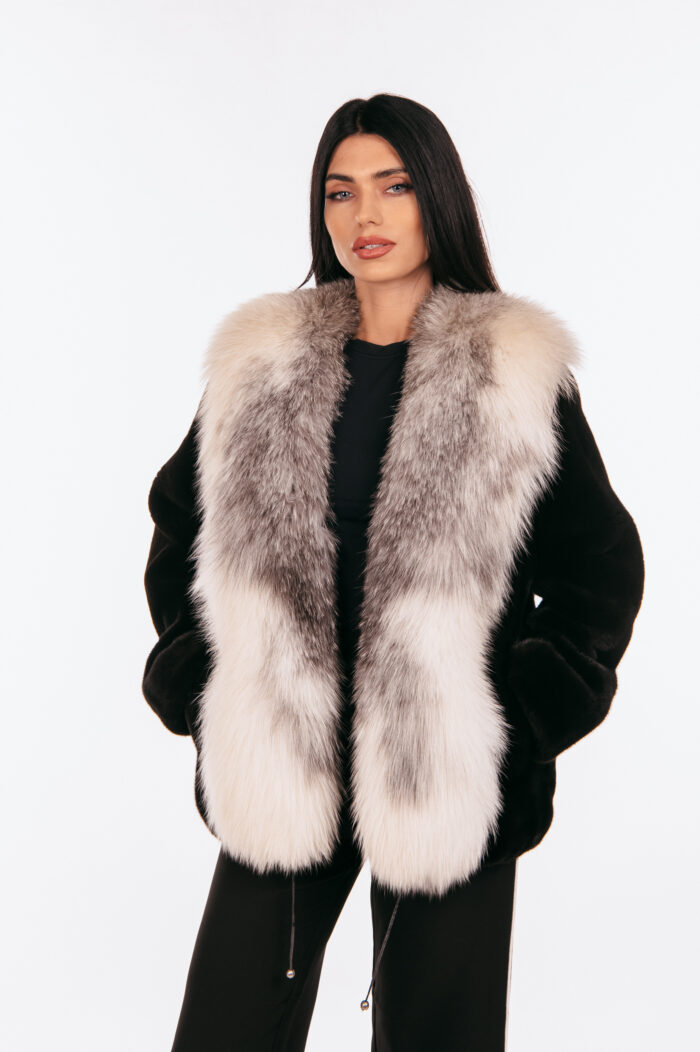 BLACK AND SILVER MINK AND FOX - Image 2