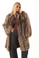 ARZANTE FOX FUR COAT