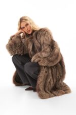 ARZANTE FOX FUR COAT