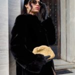 BLACK MINK FUR JACKET