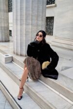 BLACK MINK FUR JACKET