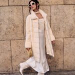 CREAM MINK FUR JACKET
