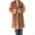 GOLD CROSS FOX FUR COAT