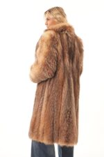 GOLD CROSS FOX FUR COAT