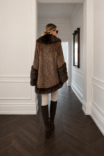 ANIMAL PRINT MINK AND CHINCHILLA FUR JACKET - Image 5