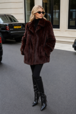 BORDEAUX MINK FUR JACKET