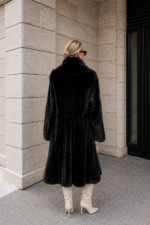 FULL LENGTH BROWN MINK FUR JACKET - Image 2