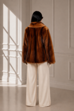 CINNAMON MINK FUR JACKET - Image 2