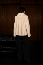 CREAM MINK FUR JACKET - Image 2