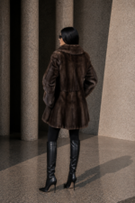 SILVER MINK FUR JACKET - Image 2