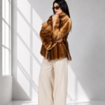 Brown Mink Fur Jacket