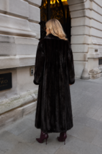 FULL LENGTH BROWN MINK FUR JACKET - Image 2