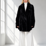 BLACK MINK FUR JACKET