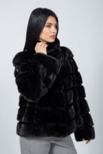 BLACK MINK FUR JACKET - Image 3