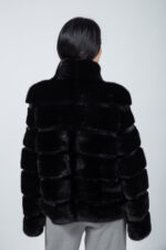BLACK MINK FUR JACKET - Image 2