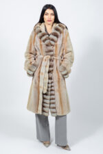 ΜΑΚΡΥ ΜΠΕΖ ΠΑΛΤΟ ΑΠΟ ΓΟΥΝΑ ΒΙΖΟΝ ΚΑΙ ΤΣΙΝΤΣΙΛΑ