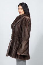 SILVER MINK FUR JACKET - Image 3