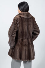 SILVER MINK FUR JACKET - Image 2