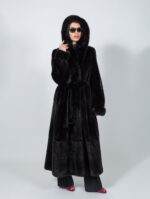 ΜΑΥΡΟ ΒΙΖΟΝ ΜΑΚΡΥ ΜΕ ΚΟΥΚΟΥΛΑ ΚΑΙ ΖΩΝΗ - Image 6