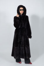 ΜΑΥΡΟ ΒΙΖΟΝ ΜΑΚΡΥ ΜΕ ΚΟΥΚΟΥΛΑ ΚΑΙ ΖΩΝΗ - Image 2