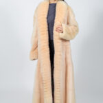 ΜΑΚΡΥ ΚΡΕΜ ΠΑΛΤΟ ΜΕ ΓΟΥΝΑ ΒΙΖΟΝ