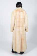 ΜΑΚΡΥ ΚΡΕΜ ΠΑΛΤΟ ΜΕ ΓΟΥΝΑ ΒΙΖΟΝ - Image 2