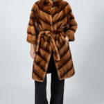 ΜΑΚΡΥ ΚΑΦΕ ΠΑΛΤΟ ΒΙΖΟΝ ΜΕ ΖΩΝΗ