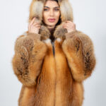 ΚΟΚΚΙΝΟ ΓΟΥΝΙΝΟ ΜΠΟΥΦΑΝ ΑΛΕΠΟΥ ΜΕ ΚΟΥΚΟΥΛΑ