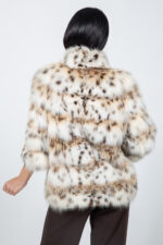 Κοντή γούνινη ζακέτα από λυγξ - Image 2