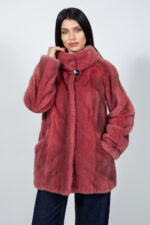 PINK MINK FUR JACKET