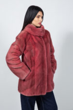 PINK MINK FUR JACKET - Image 4